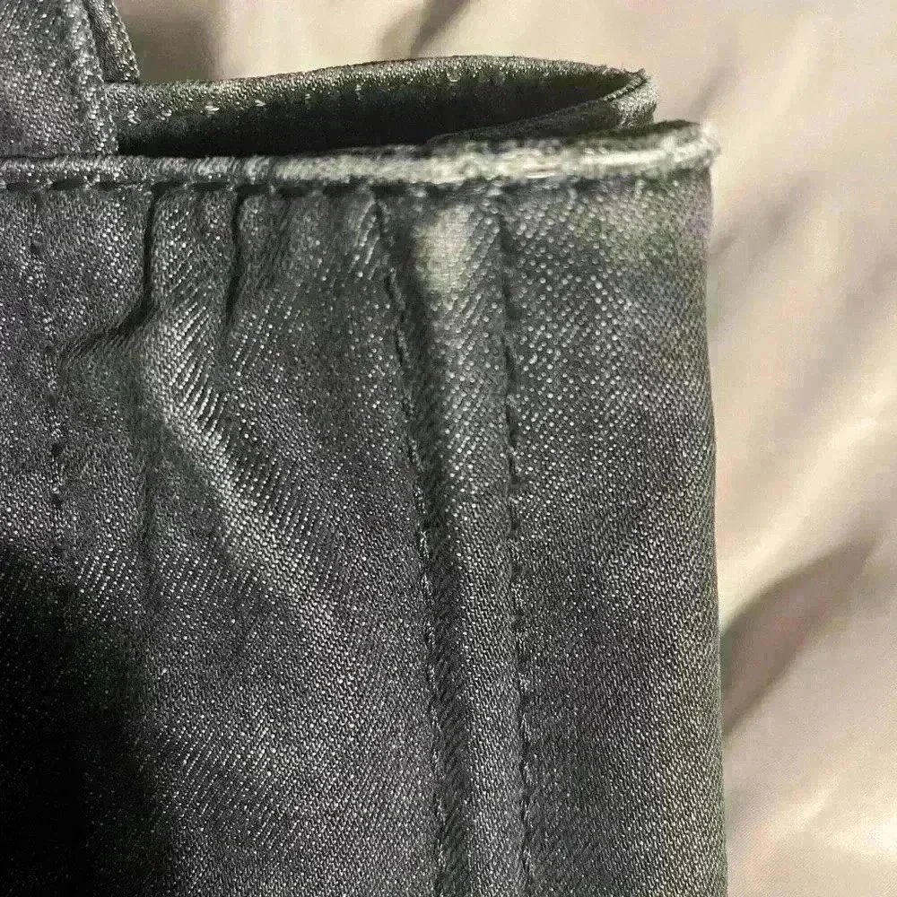 Prada Canapa Denim Tote w/Strap and Authenticity Card
